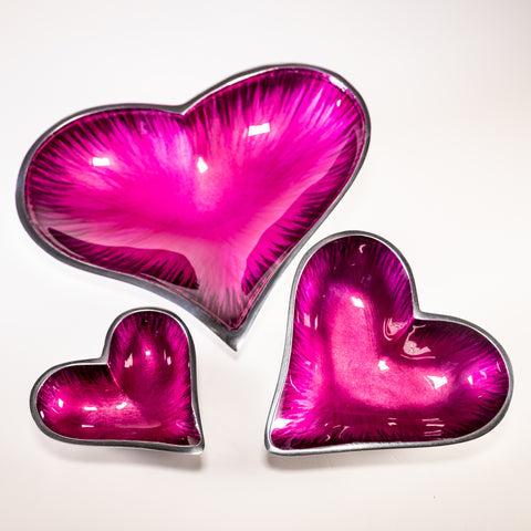 Heart Dish Small - Brushed Pink