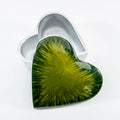 Heart Trinket Box - Brushed Green