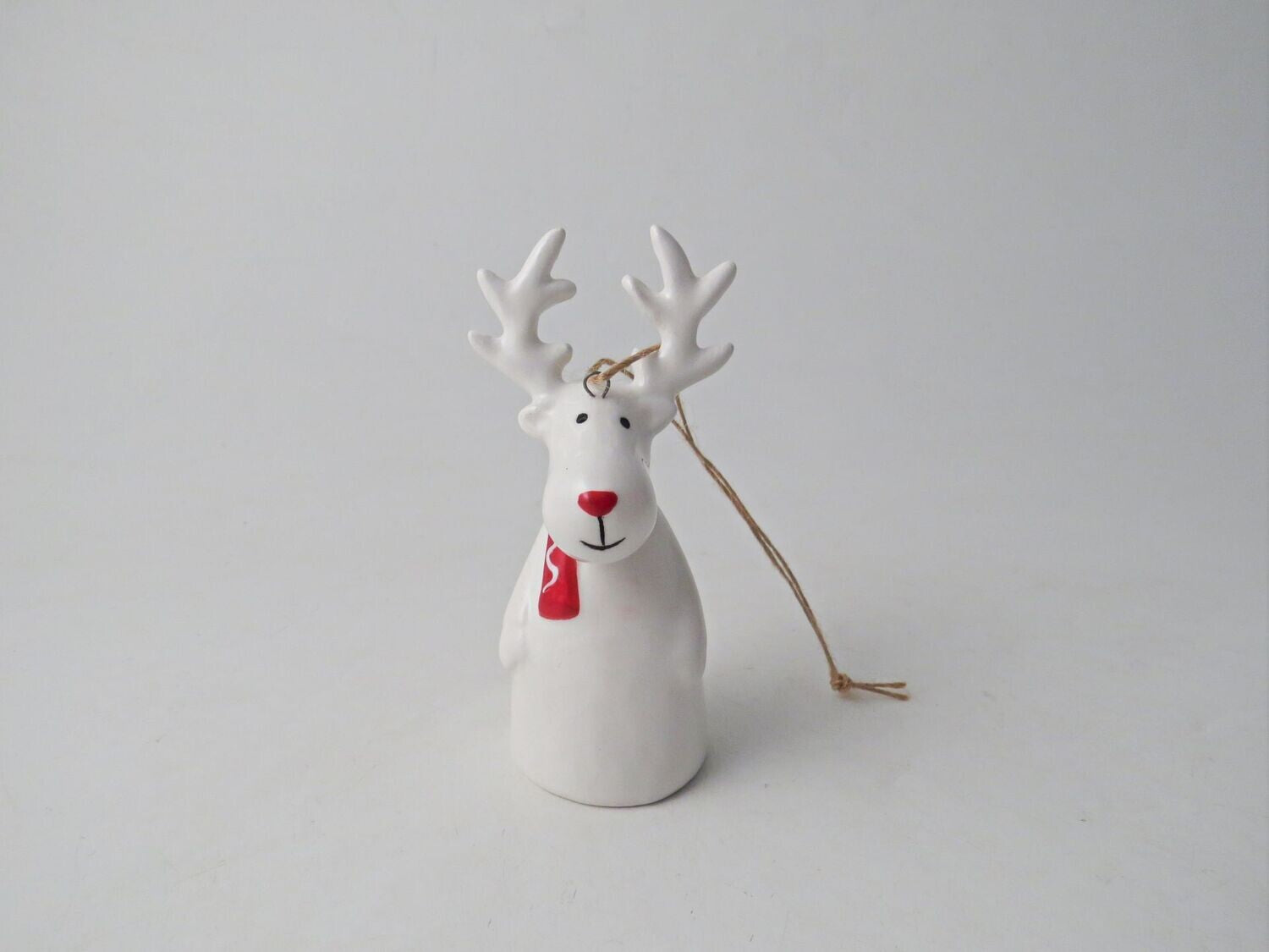 Reindeer In Scarf Tree Decoration