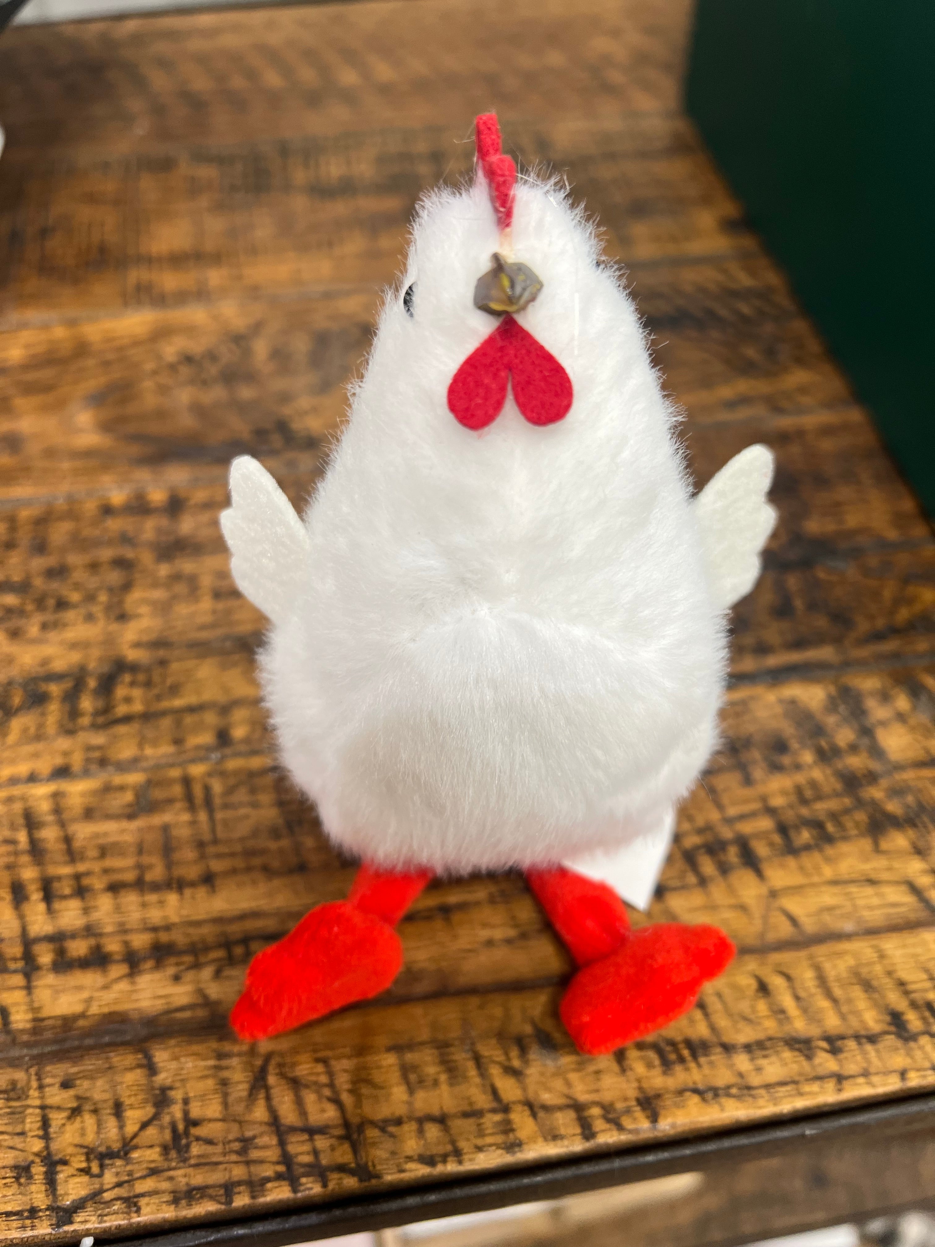 Plush Chicken Decoration