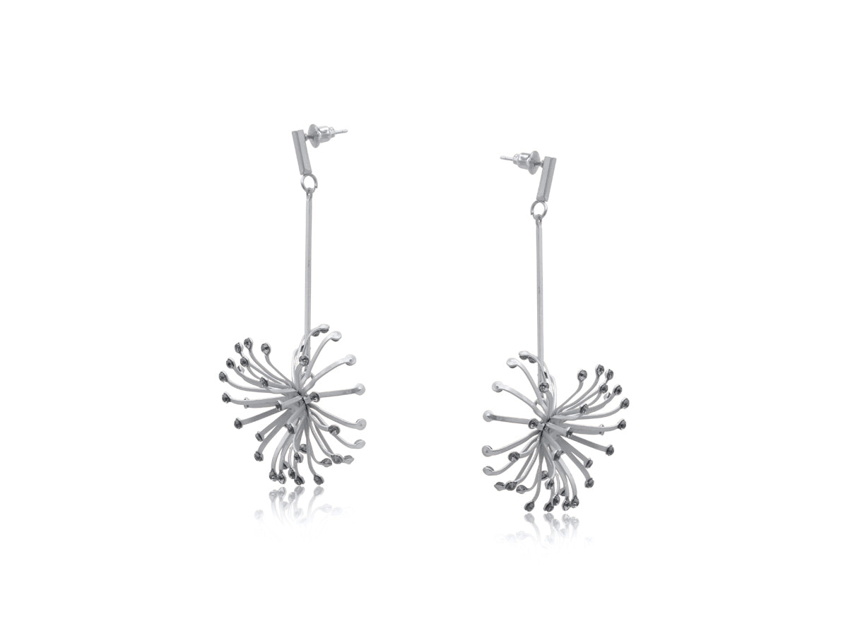 Goya Matte Metal Earrings