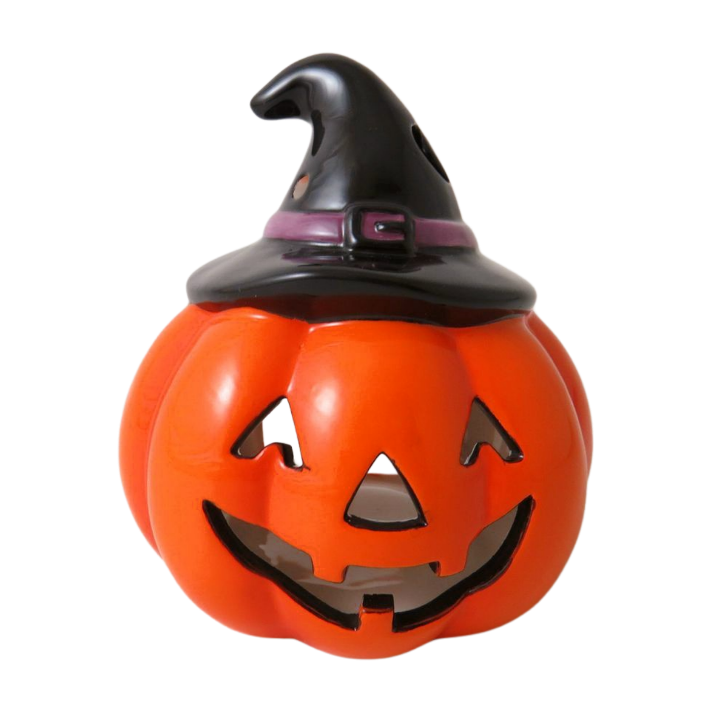Ceramic Pumpkin T- Light Holder