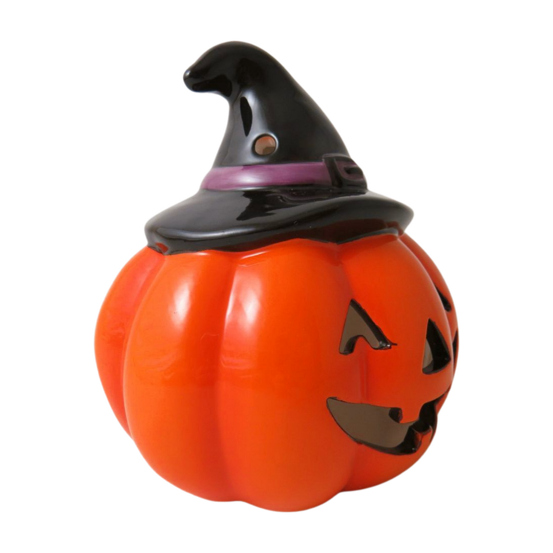 Ceramic Pumpkin T- Light Holder
