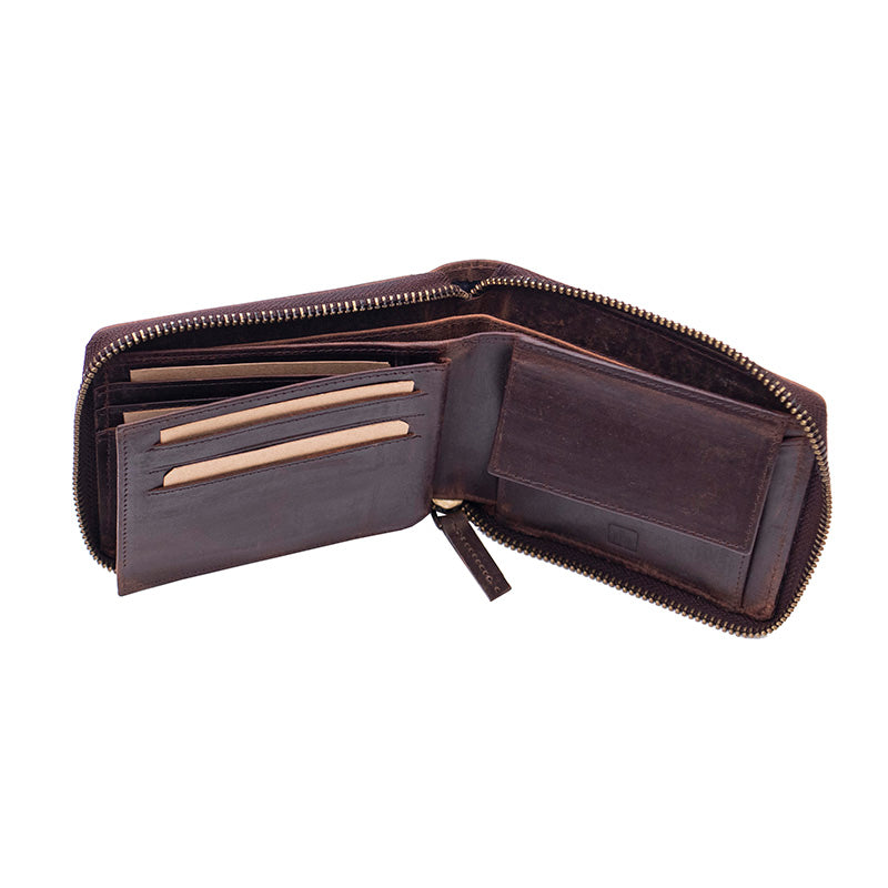 Alperto Bifold Wallet - Brown