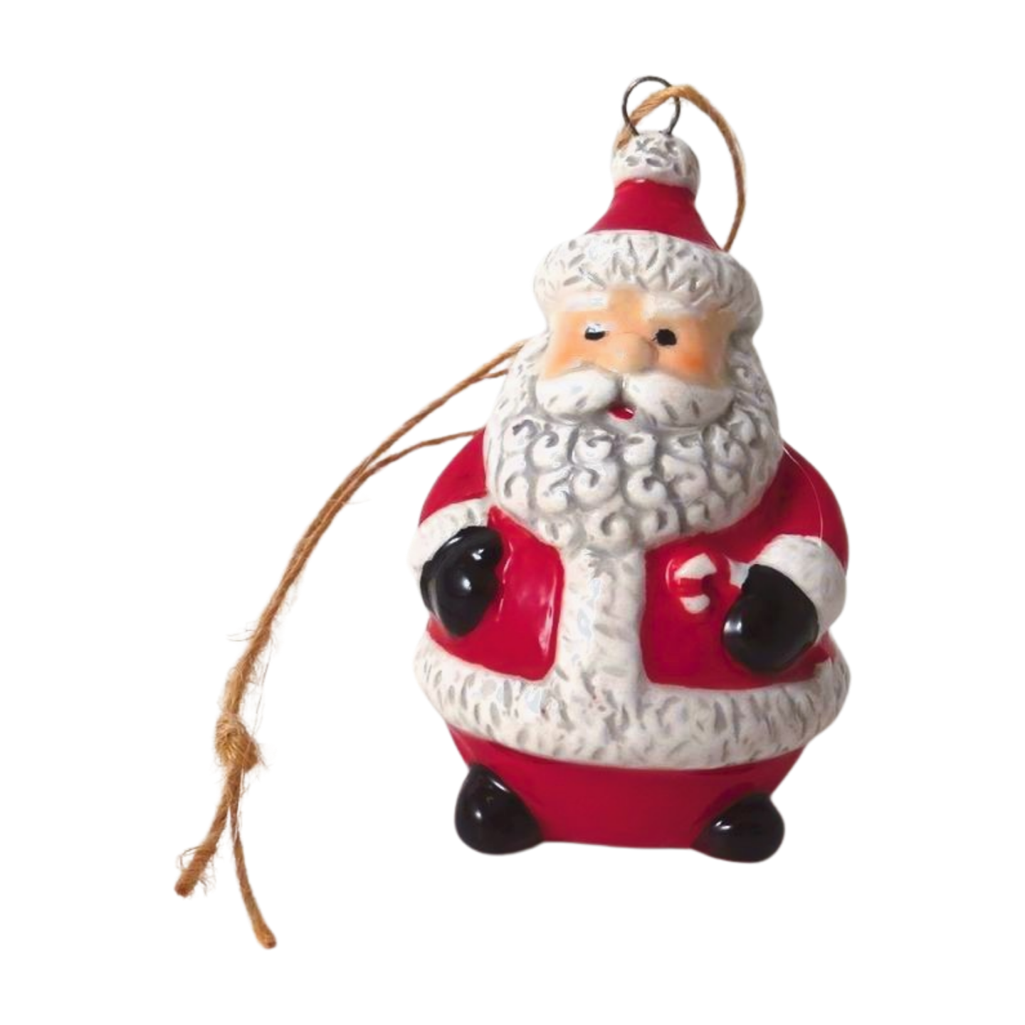 Traditional Jolly Santa  Hanging decoration