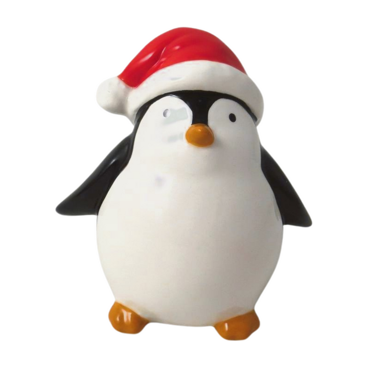 Penguin in Santa hat Standing Decoration