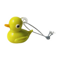 Glass Rubber Duck Hanging Decoration