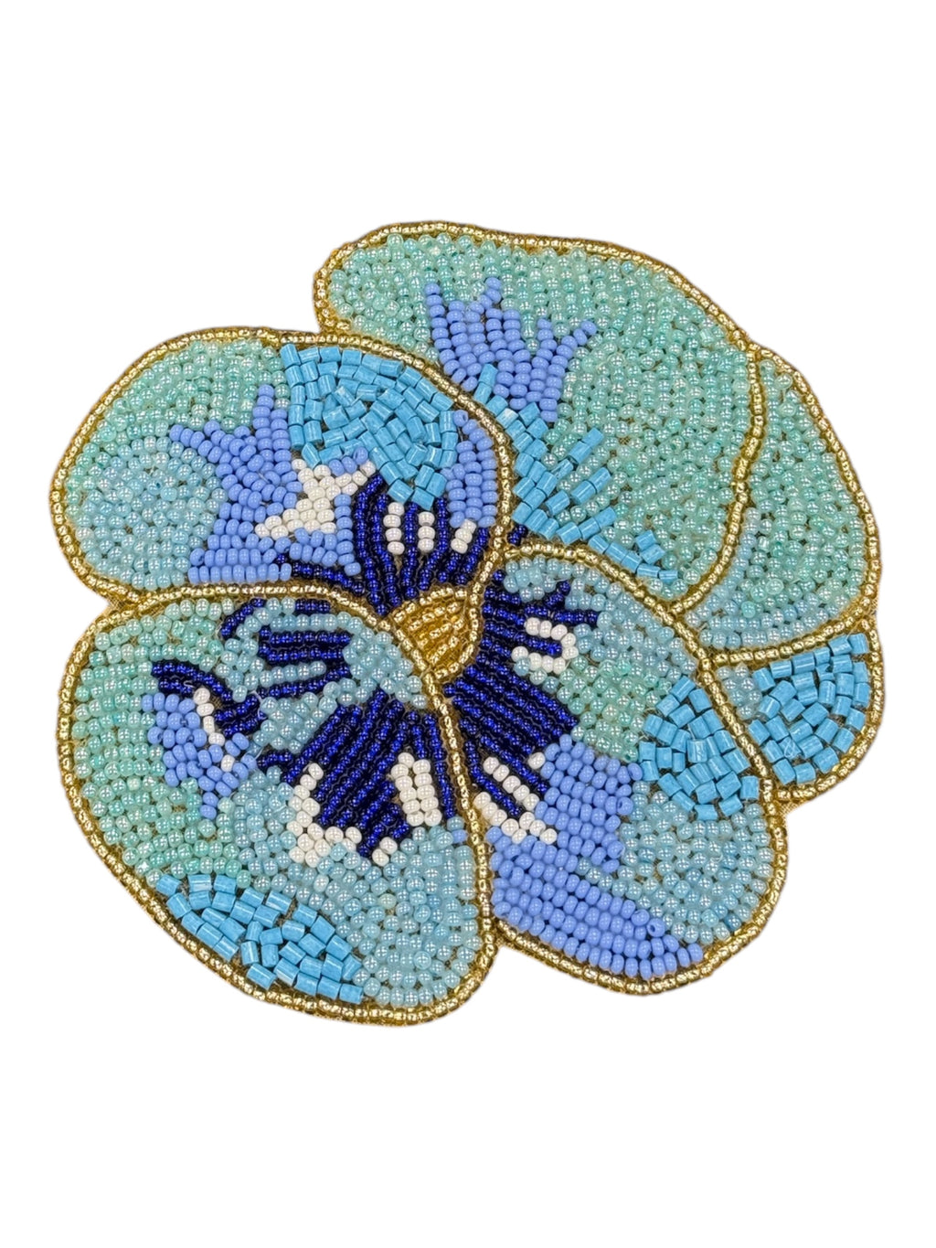 Pansy Coasters