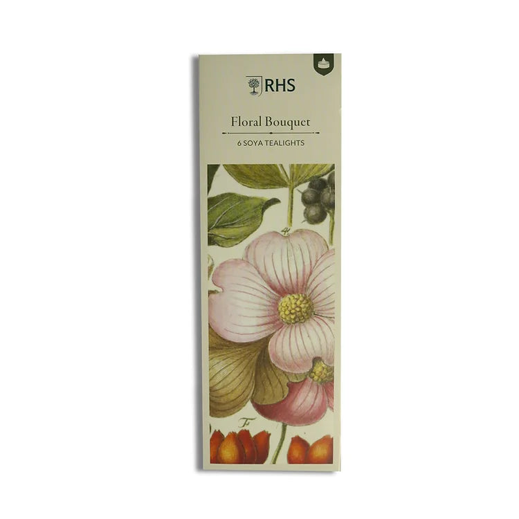 RHS Heritage Tea Lights - Floral Bouquet β No 96 Home and Gifts
