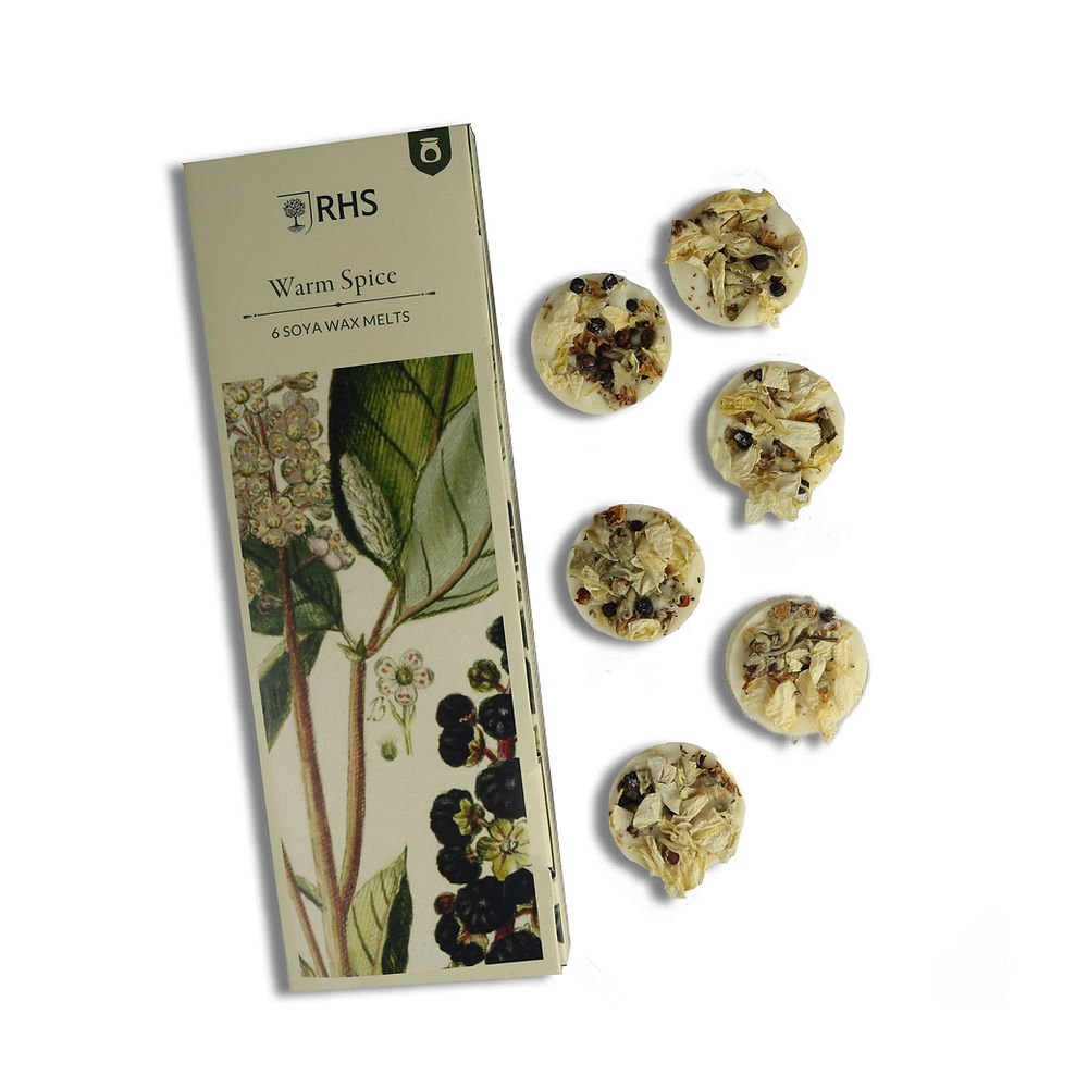 Wax Melts Pack Of 6 - RHS Heritage Warm Spice