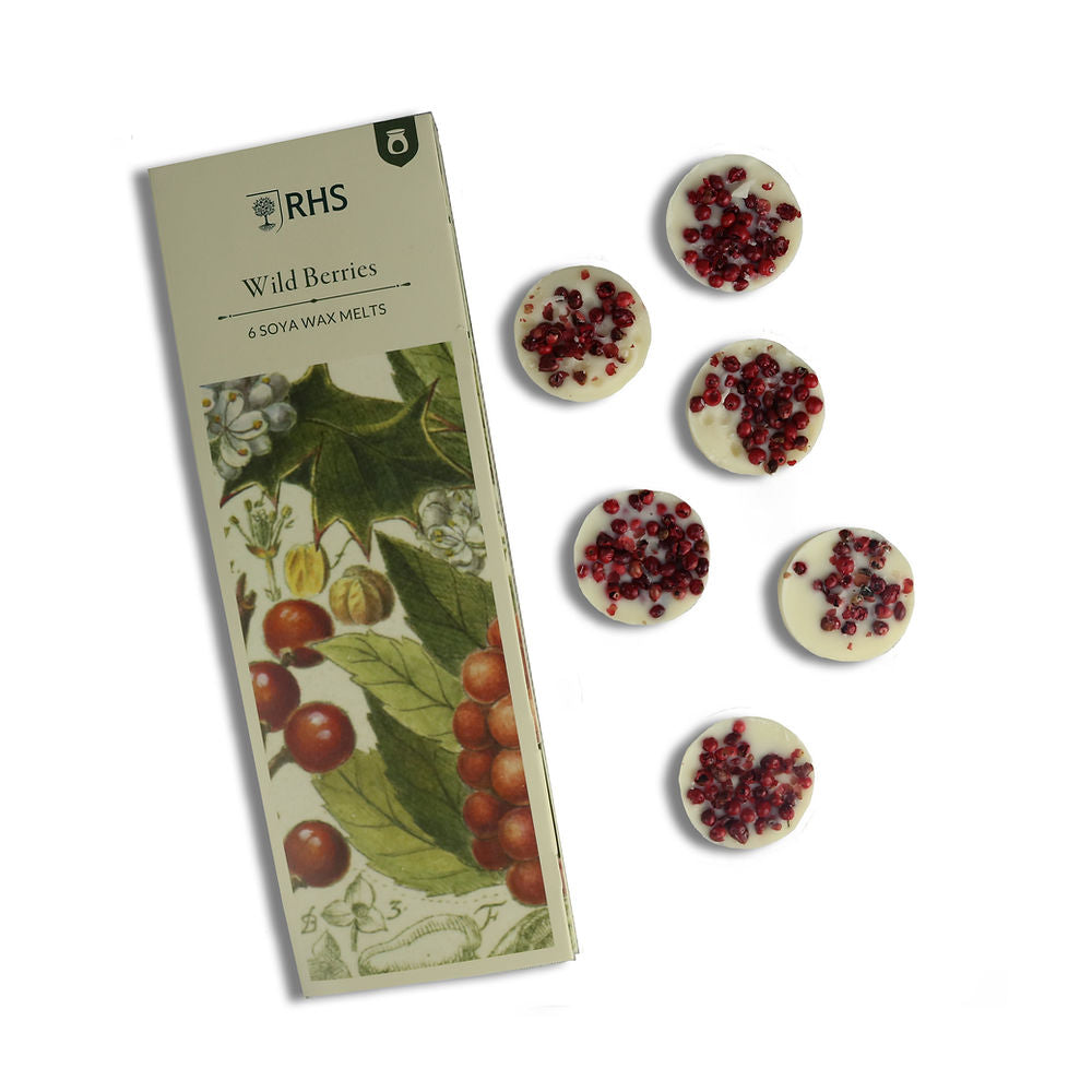 Wax Melts Pack Of 6 - RHS Heritage Wild Berries