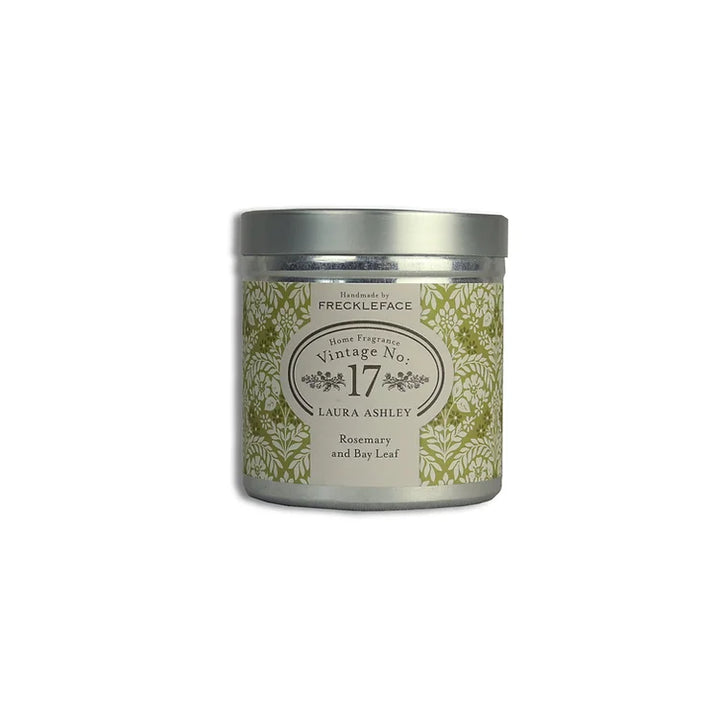 Scented Tin Candle - Laura Ashley Vintage No.17  Rosemary and Bay Leaf