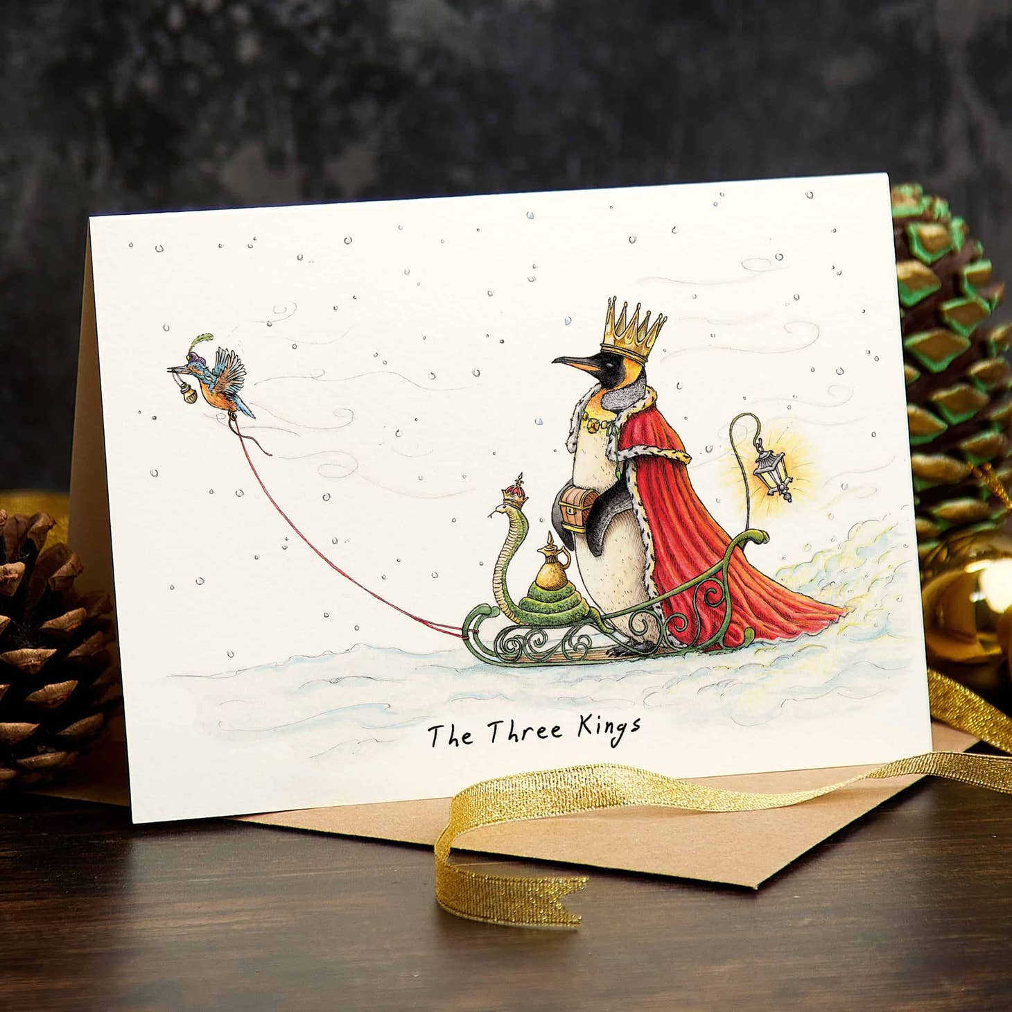 Three Kings Christmas Card