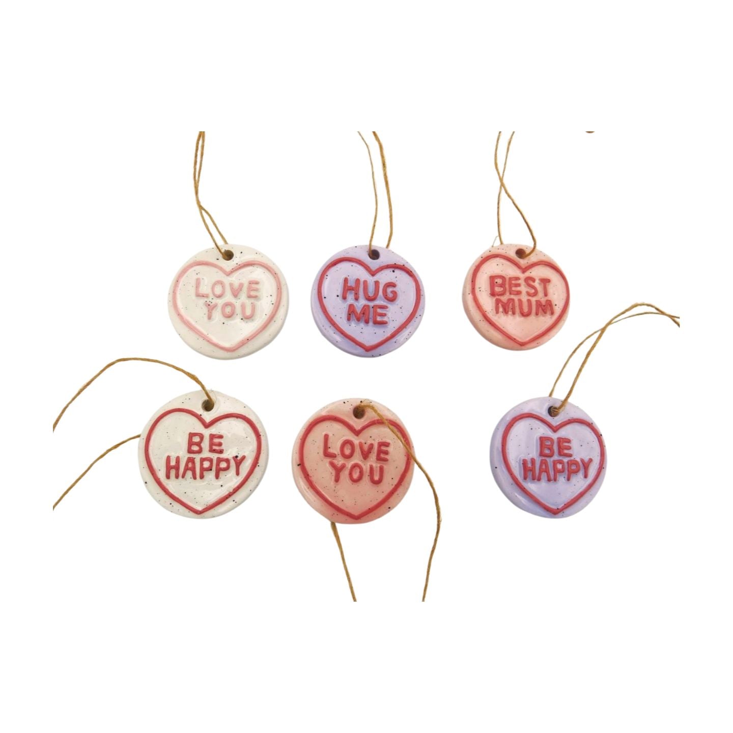 Love Heart Hanging Decoration