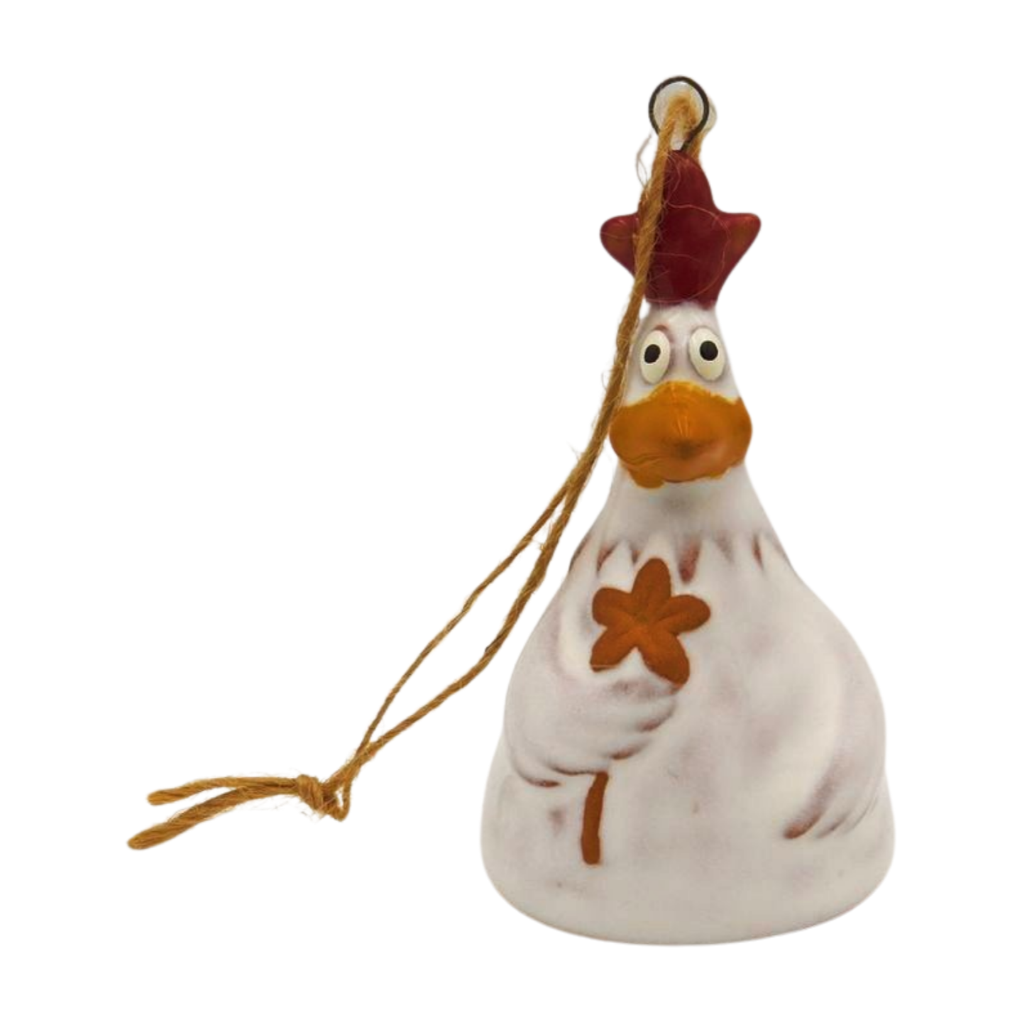 Ceramic Cockerel Hanging Decoration