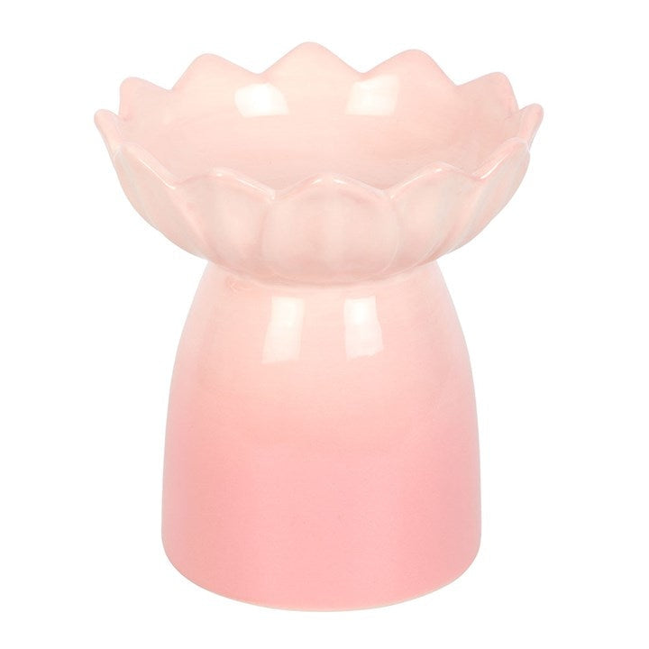 Pink Water Lily Wax Melter/Oil Burner