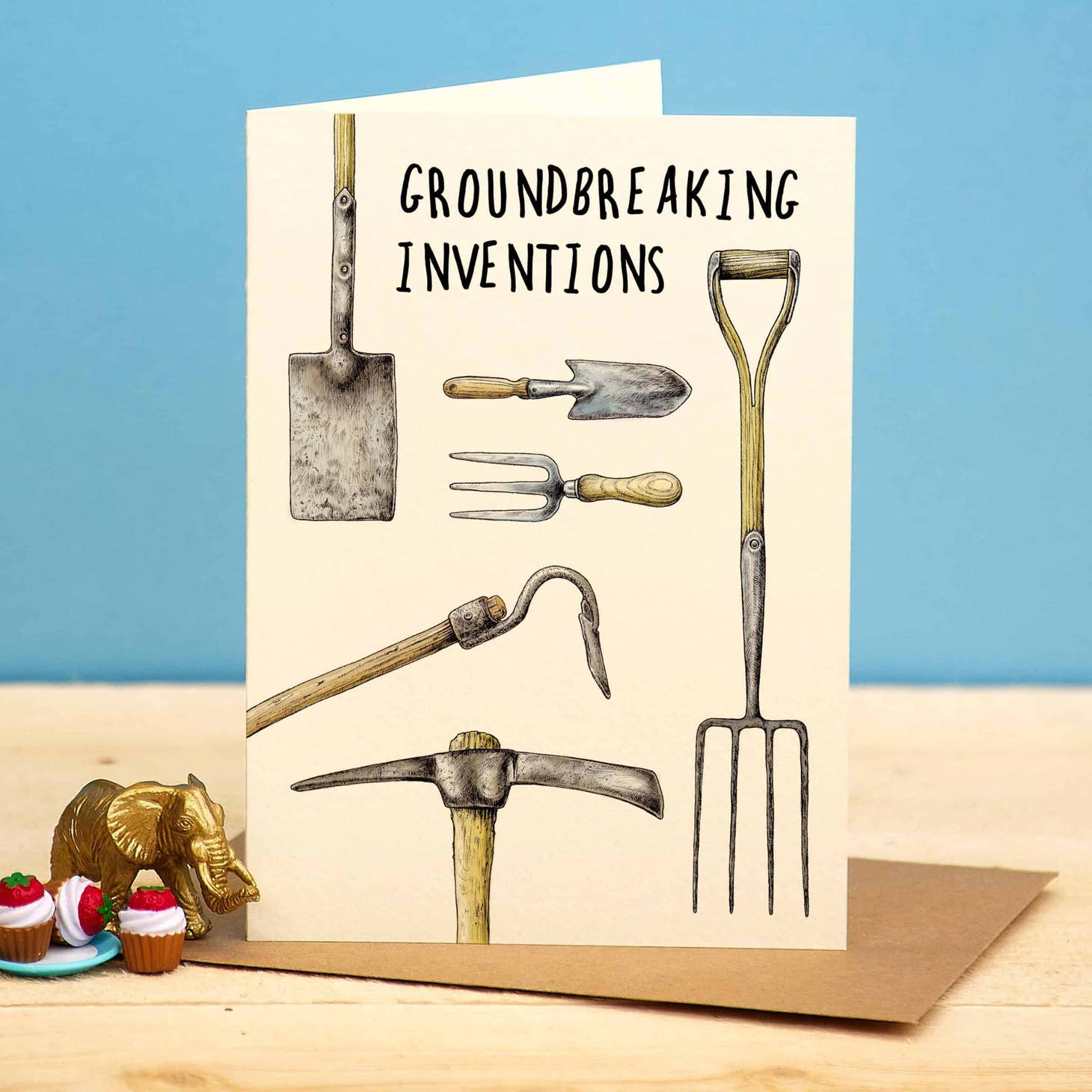 Groundbreaking Inventions Greetings Card