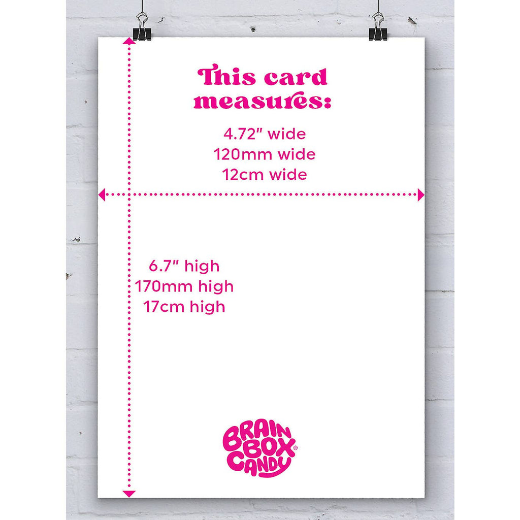 Embossed Jump Out Cake Birthday Card