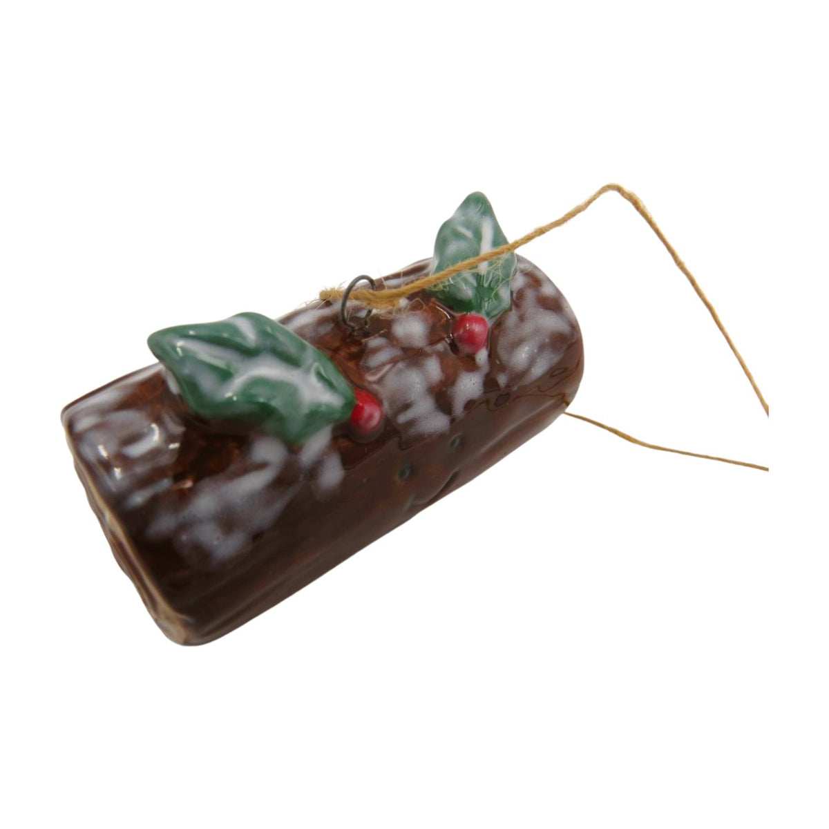 Chocolate Log Tree Decoration