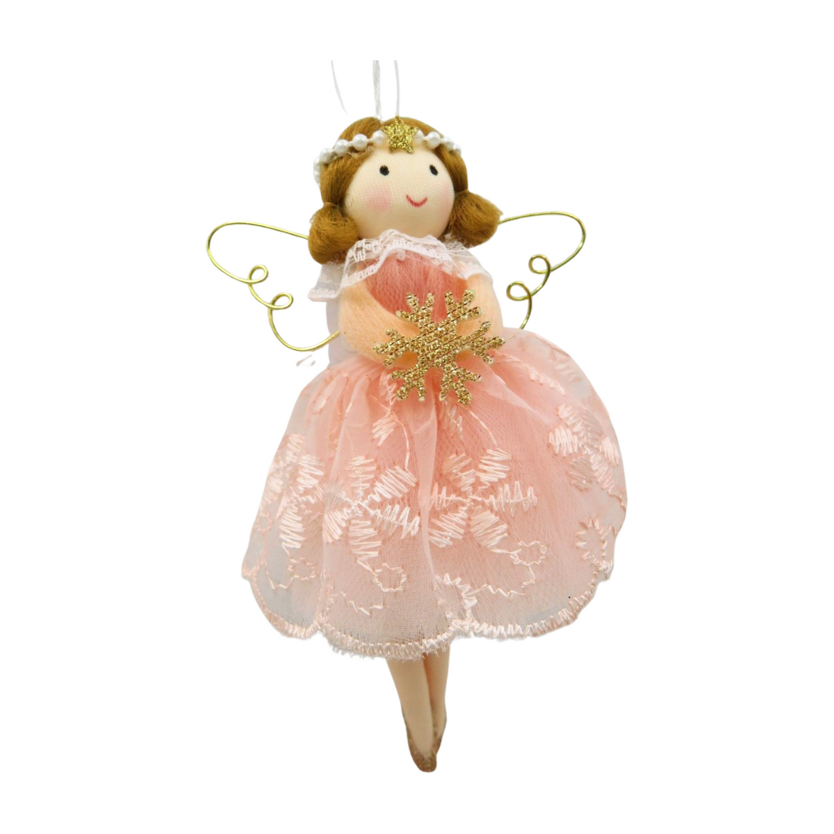 Pink Dress Angel Hanging Decoration