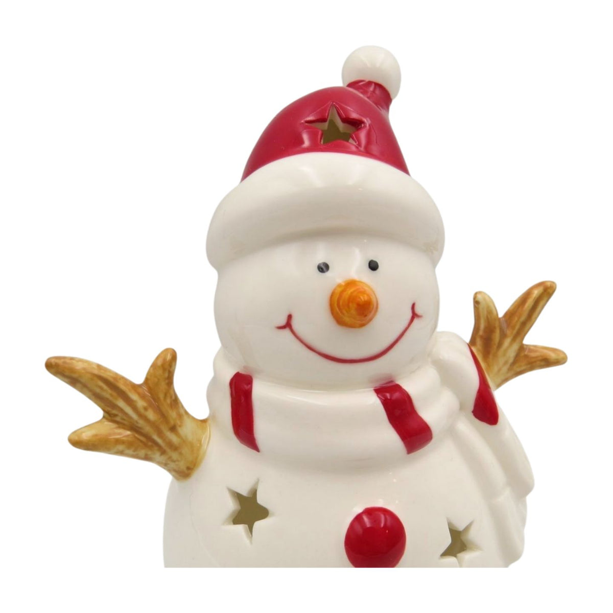 Twig Snowman Tealight Holder