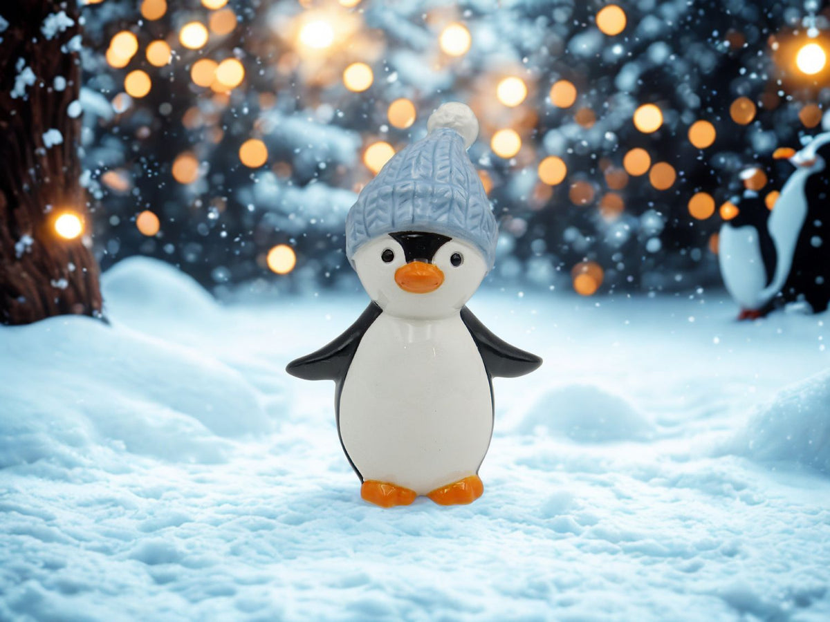 Penguin in Blue Hat