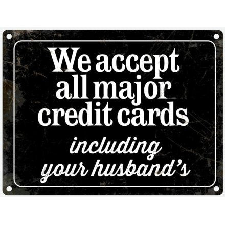 We Accept All Major Credit Cards