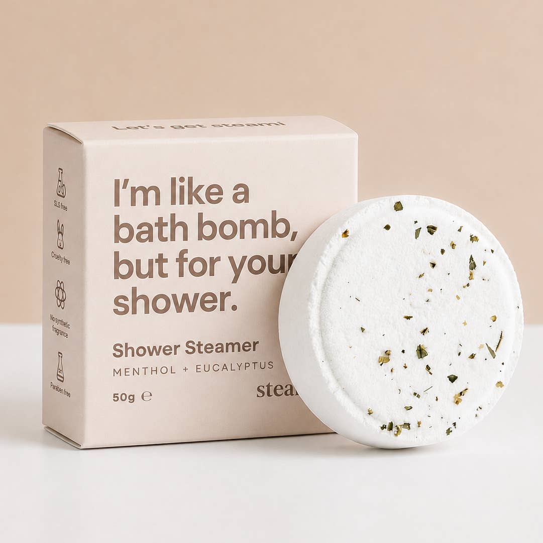 Shower Steamer - 'I'm like a bath bomb, but for your shower'