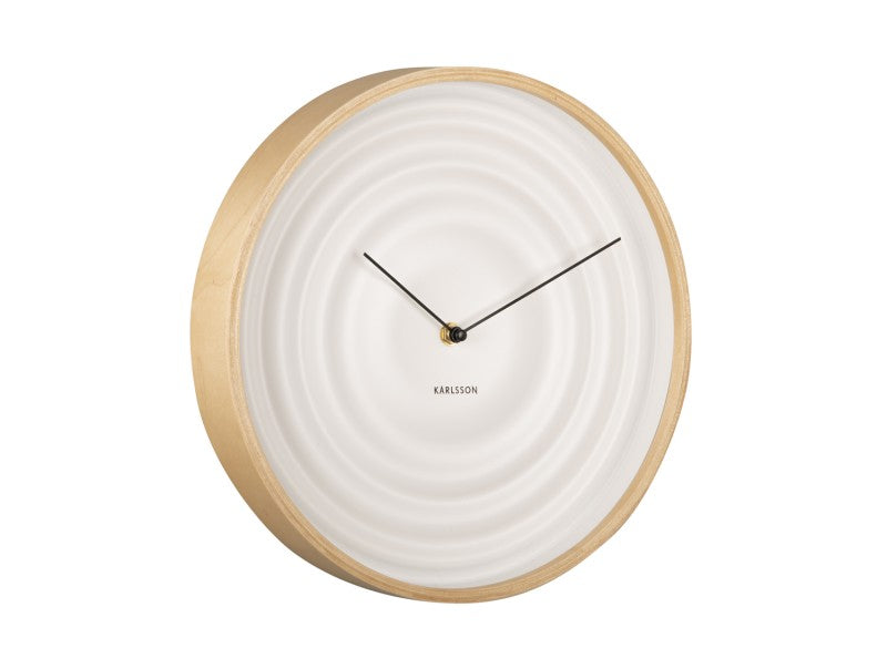 Scandi Ribble Wall Clock