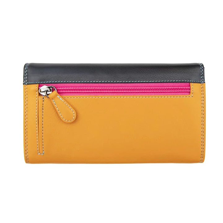 London Large Multi Colour Matinee Purse - Black Multi