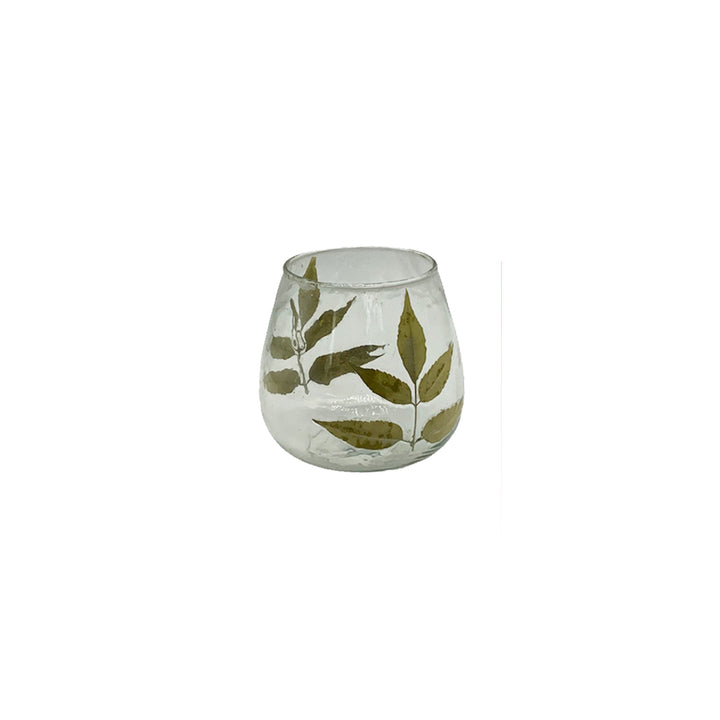 Leaf Mosaic Tea Light Holder