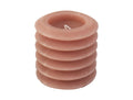 Layered Circles Candle - Dusty Pink
