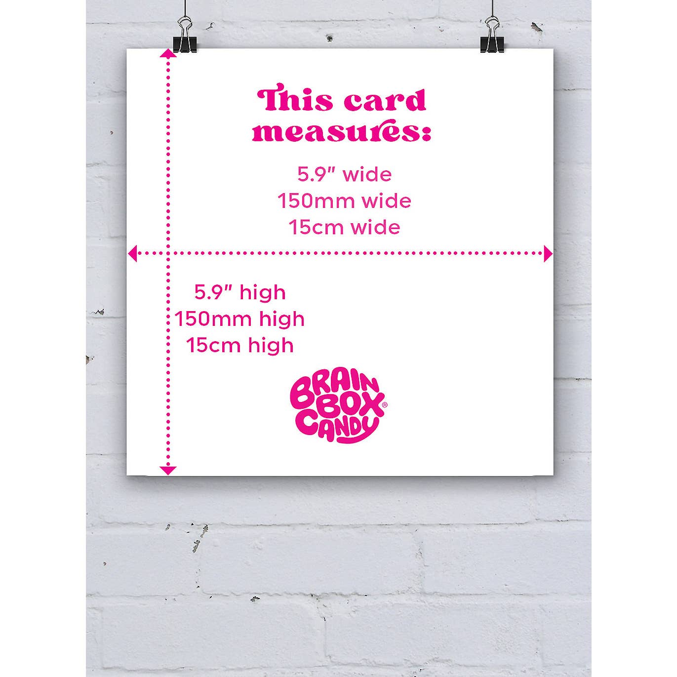 12" - Funny Greetings Card