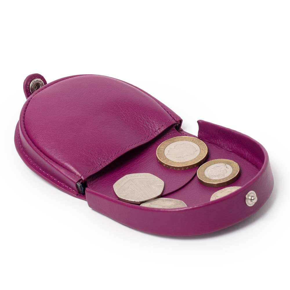 Soft Leather Horseshoe Coin Purse – Eden