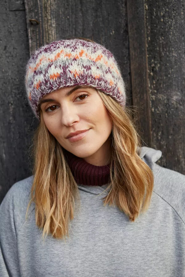 Totnes Headband - Damson