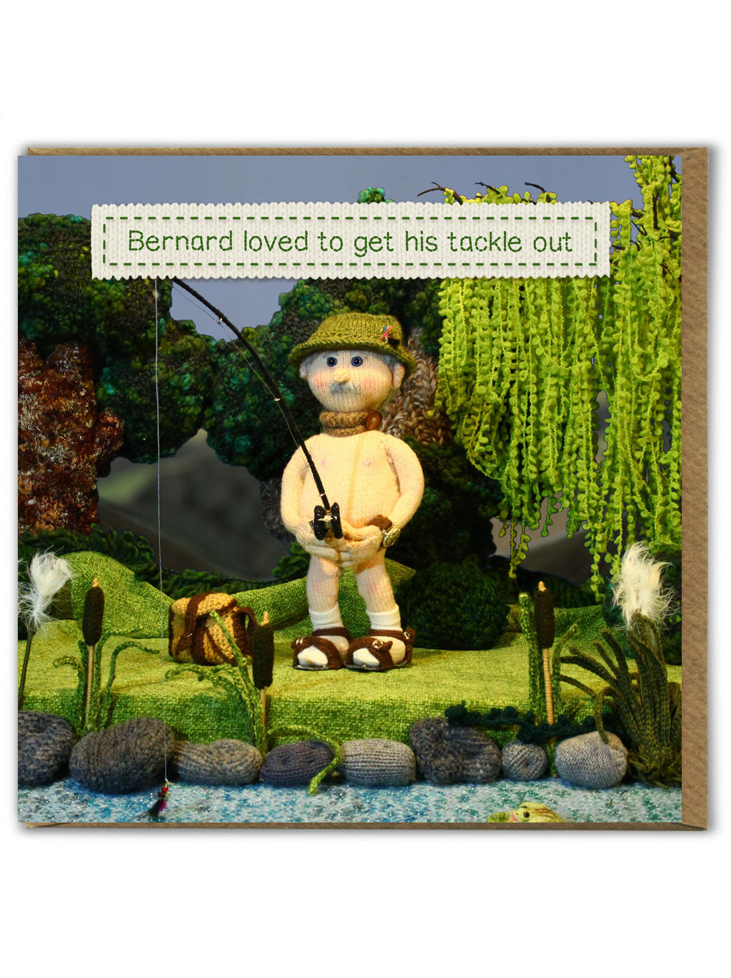 Tackle Out - Funny Greetings Card