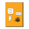 Embossed Hangover Greetings Card