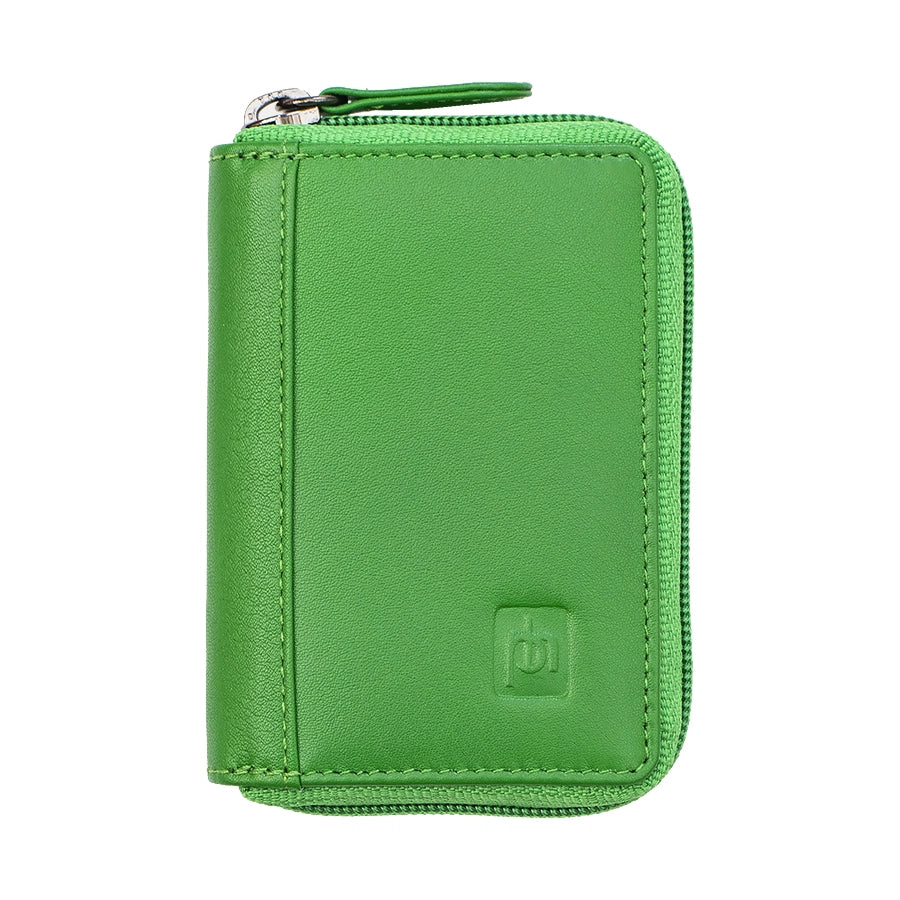 Concertina Leather Credit Card Wallet
