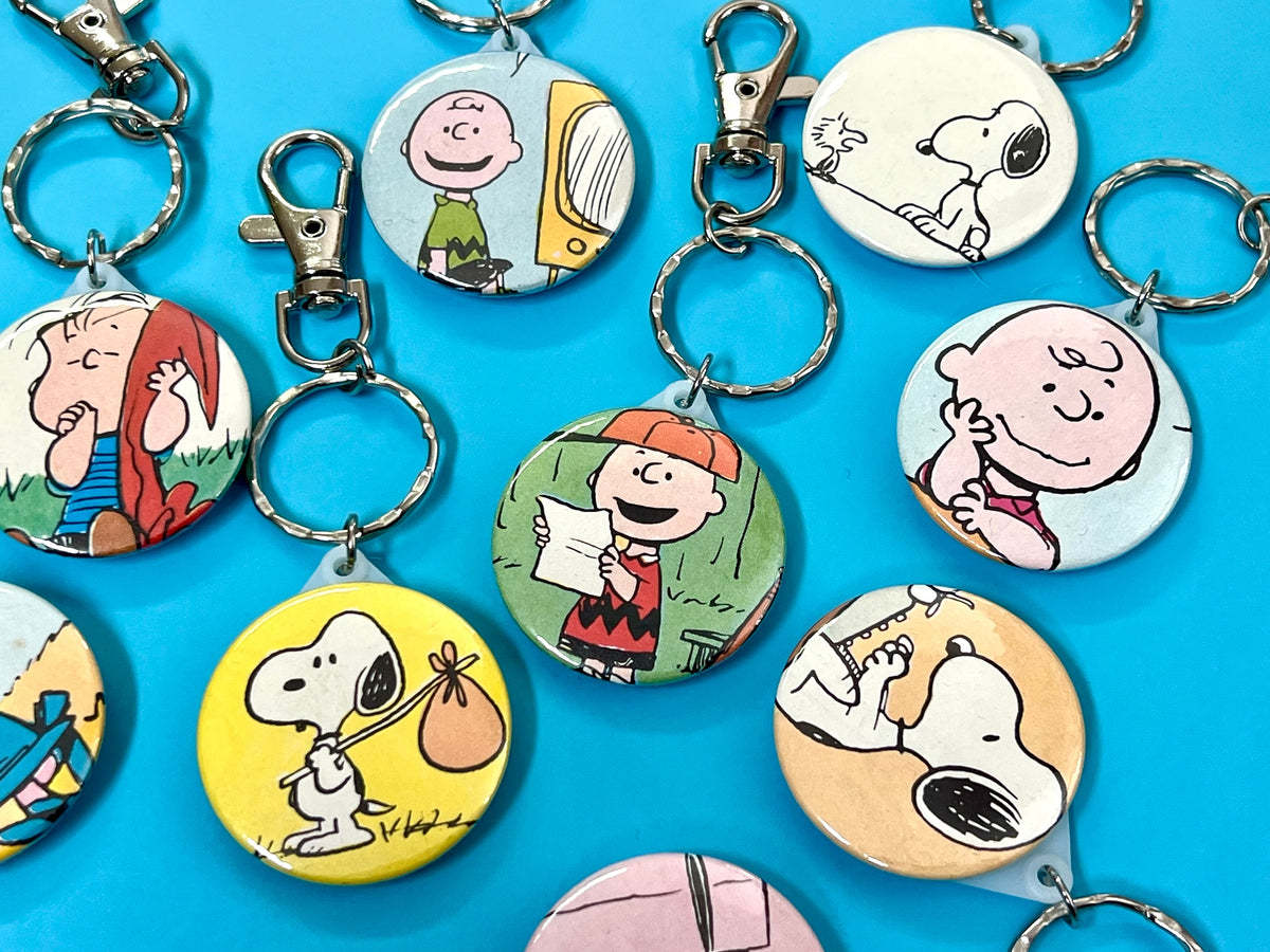 Up-Cycled Peanuts Keyring