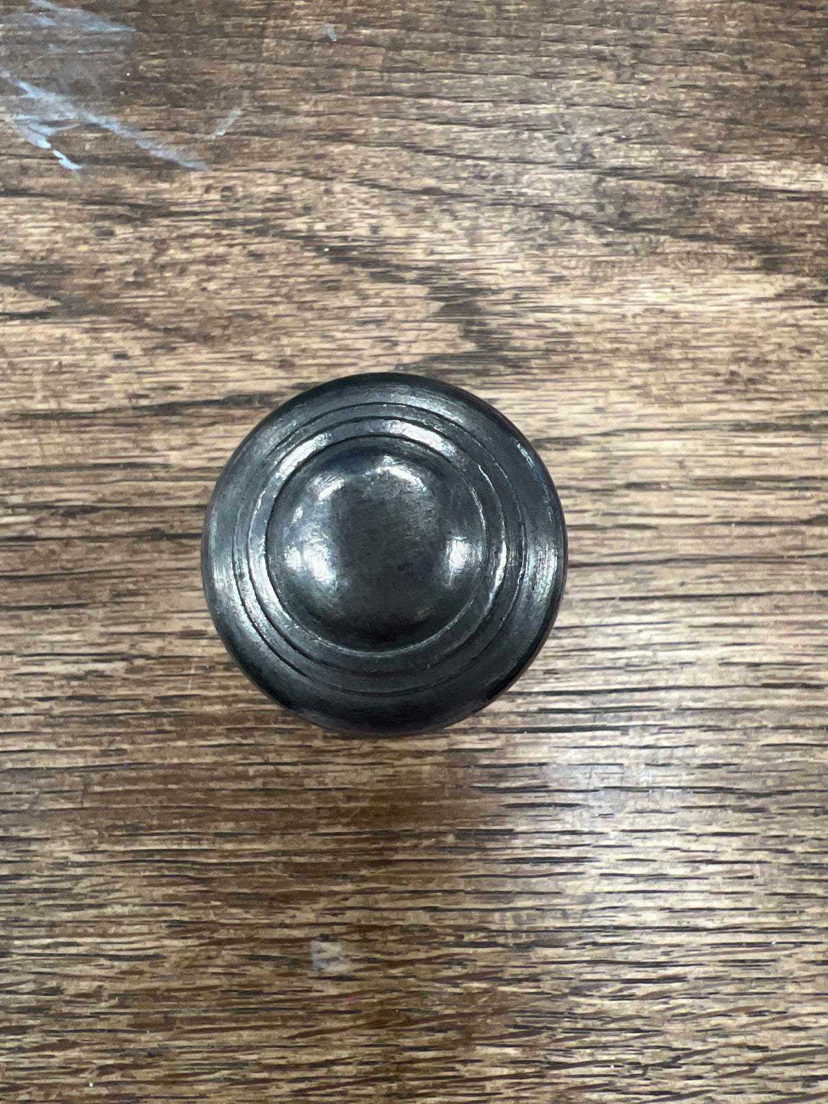Pewter Coloured Round Drawer Pull