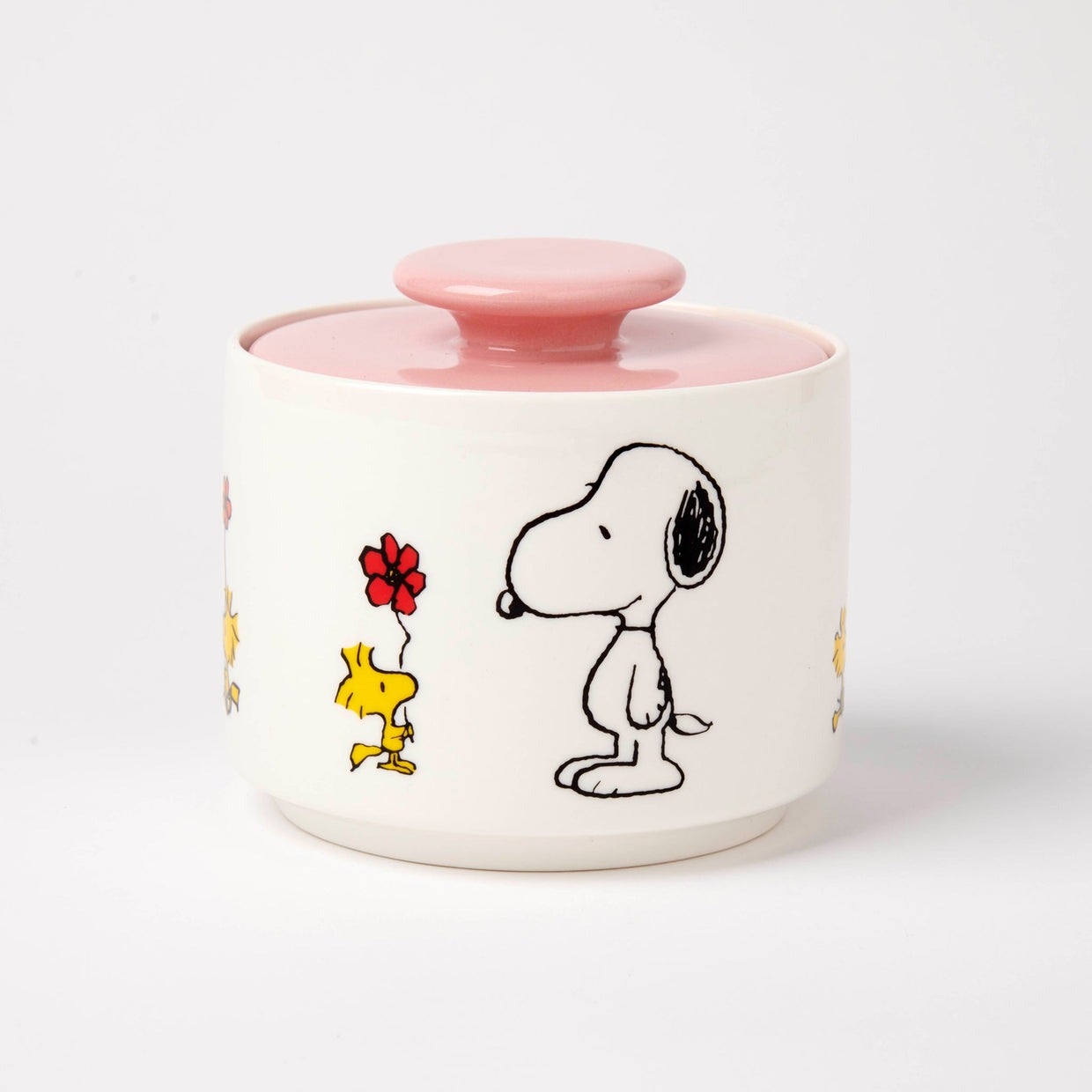 Peanuts Snoopy storage Jar - Love in Bloom