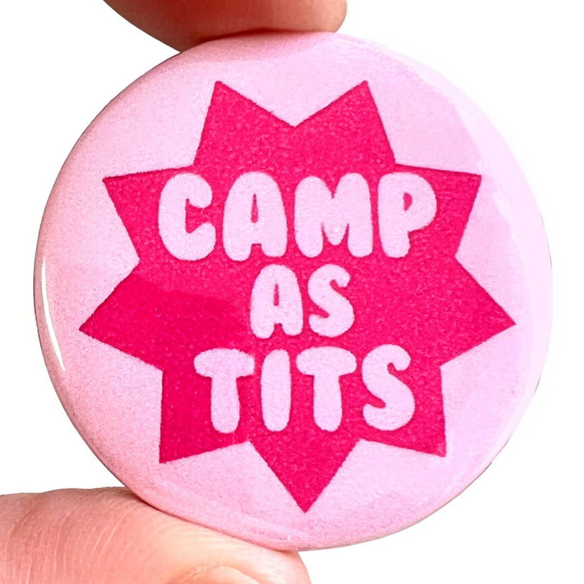 TV Inspired Pin Badge