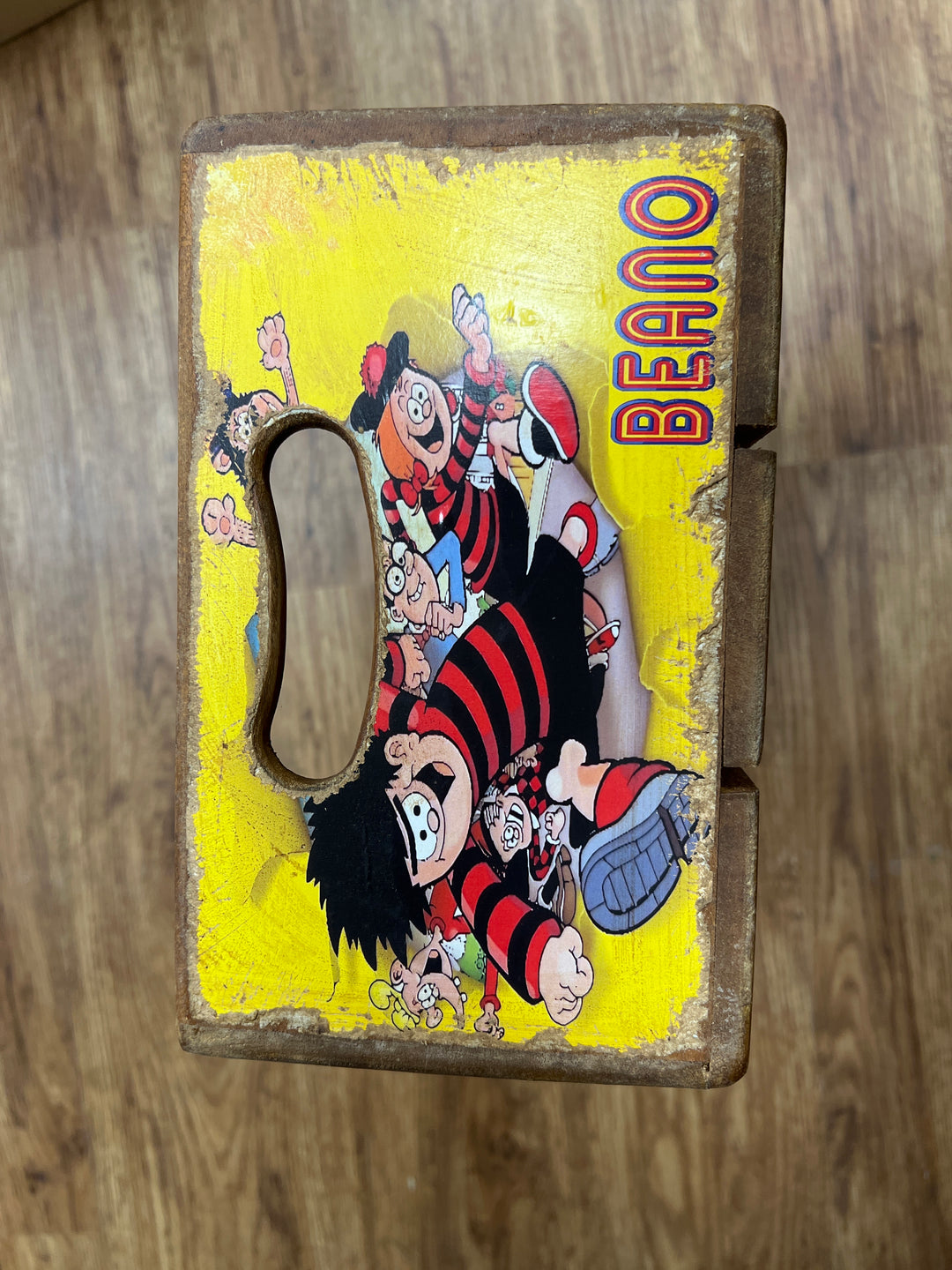 Vintage Style Wooden  Box Box- Beano