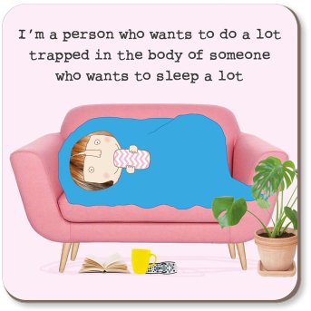 Sleep A Lot Coaster