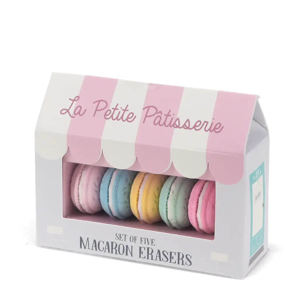 Erasers - Macarons (Set of 5)