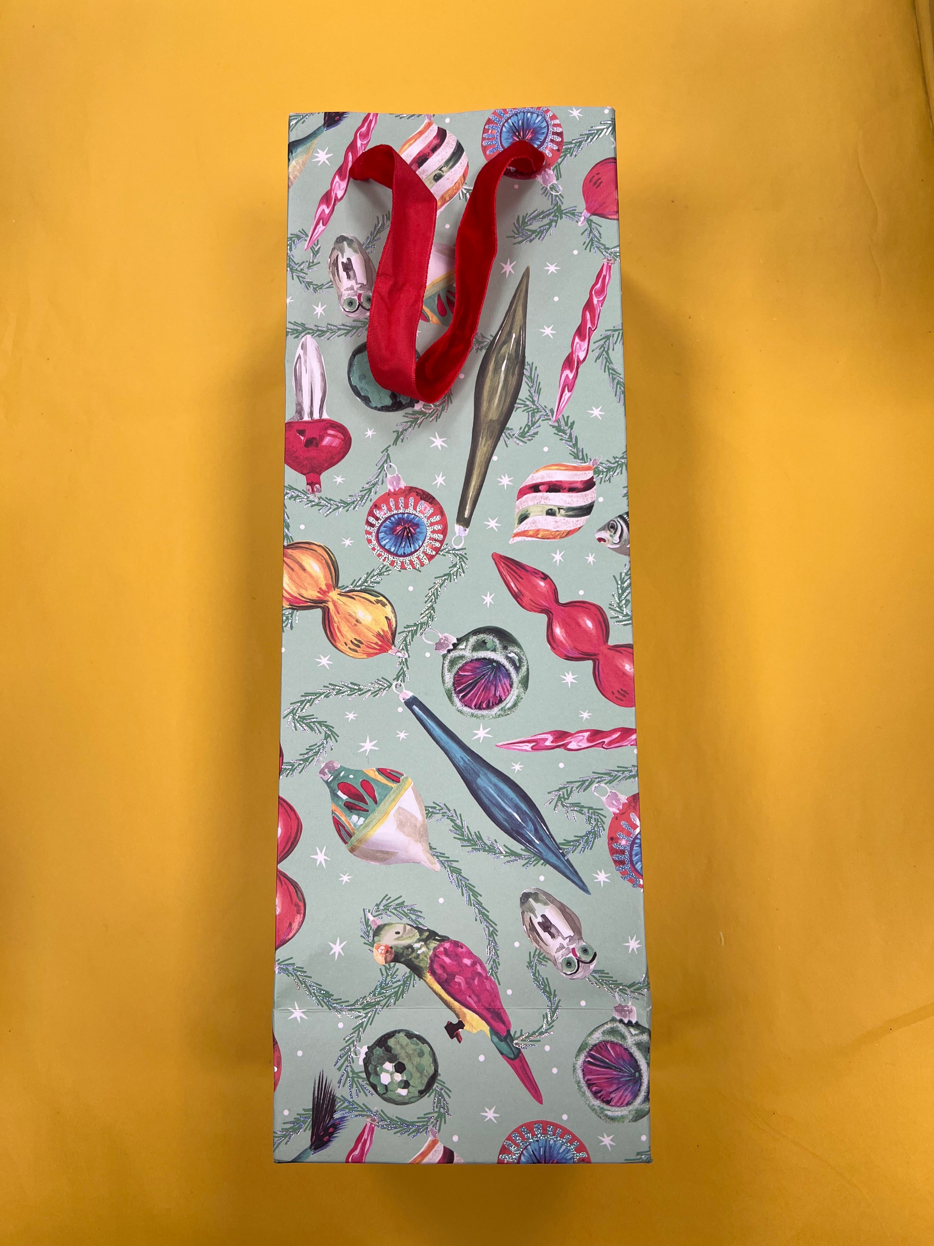 Kitchmas Bottle Gift Bag