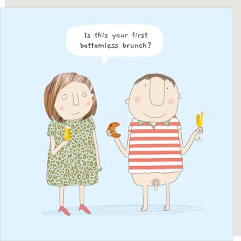 First Brunch Greeting Card
