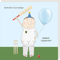 Howzat Happened Birthday Card