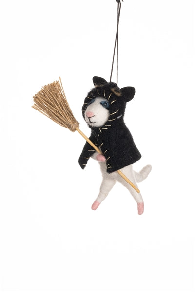 Cat in a Cape Decoration
