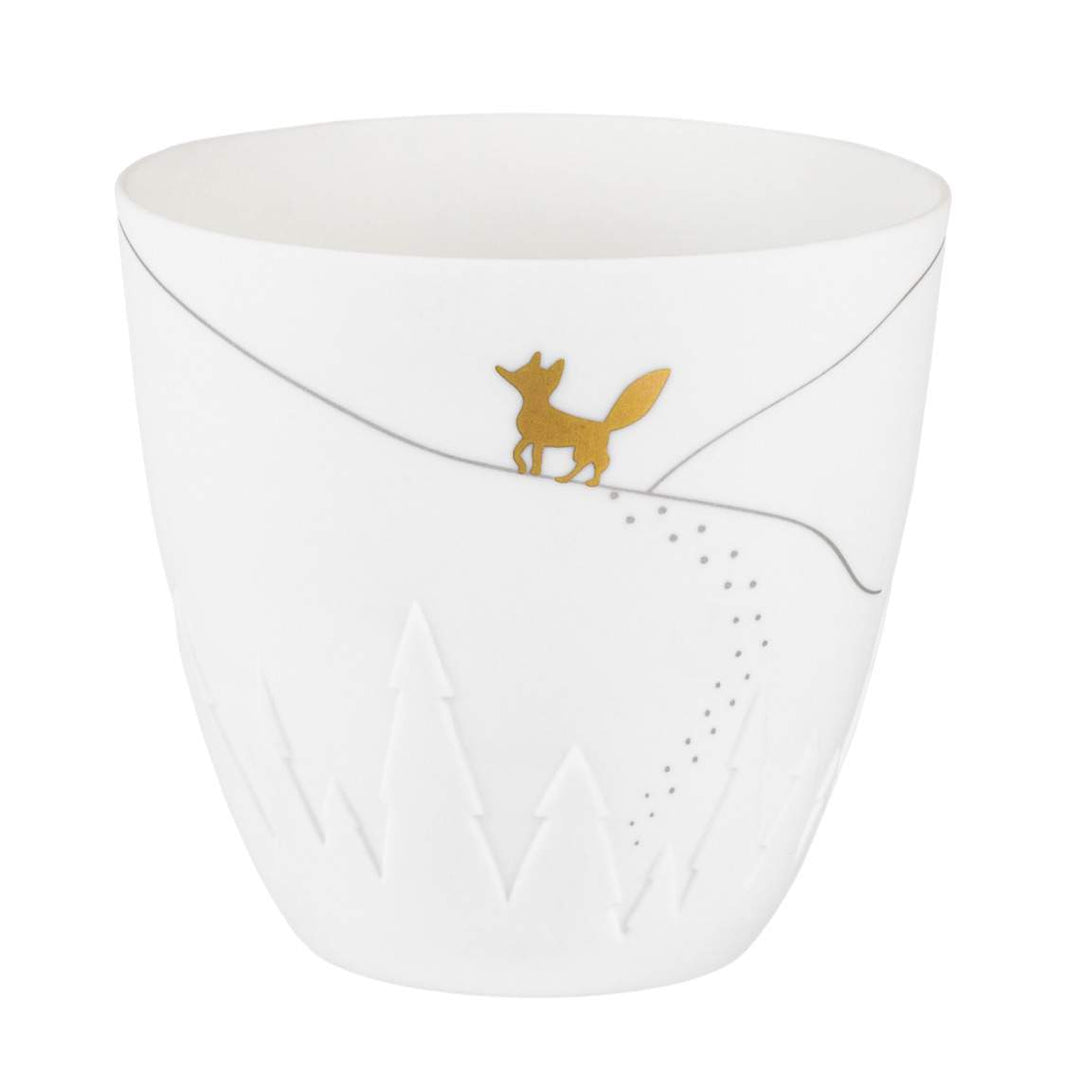 Poetry Light Tealight Holder -Fox